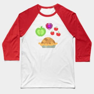 The Apple Family Cutie Mark Baseball T-Shirt